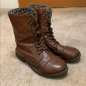Brown boots